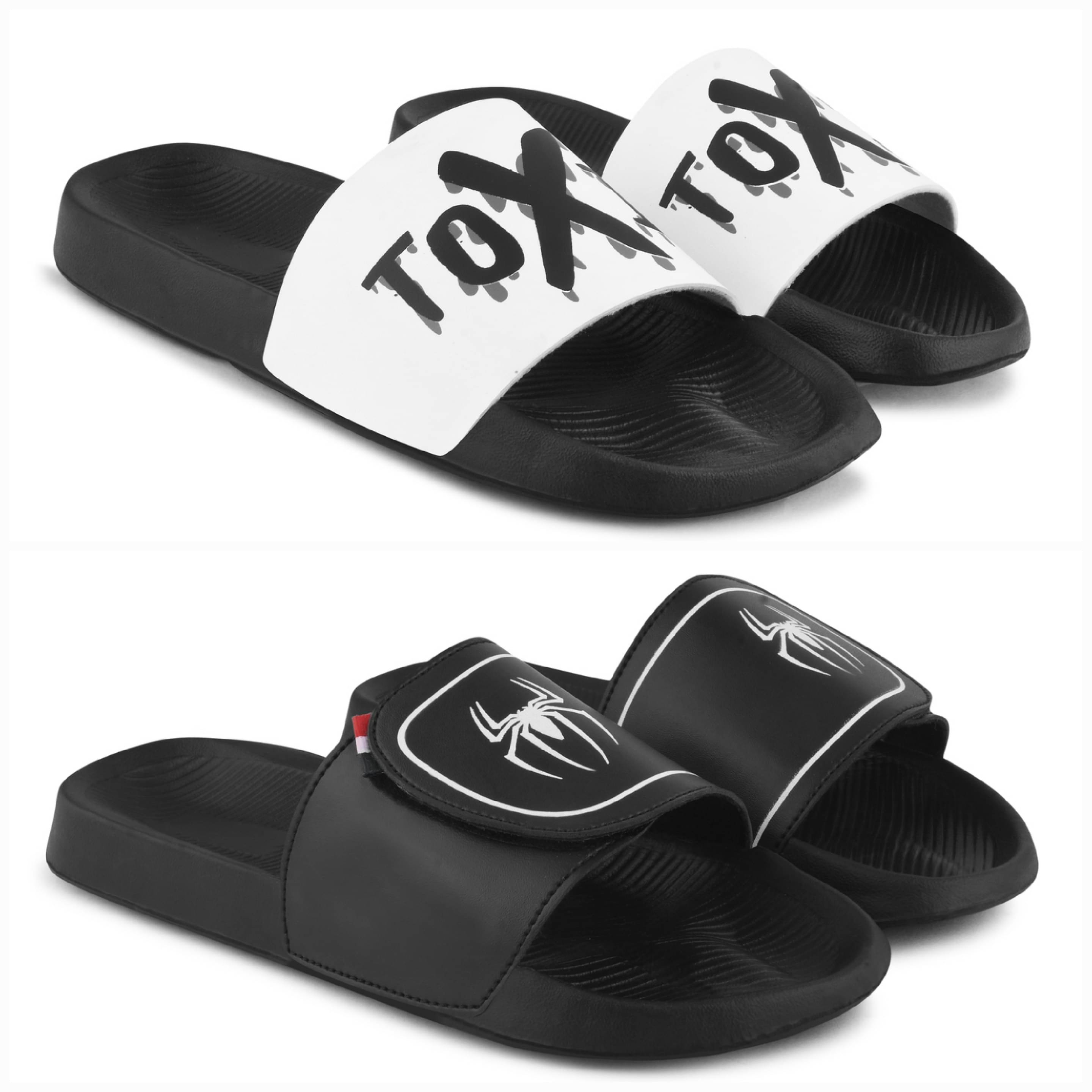     			PERY PAO Multi Color Men's Slide Flip Flop