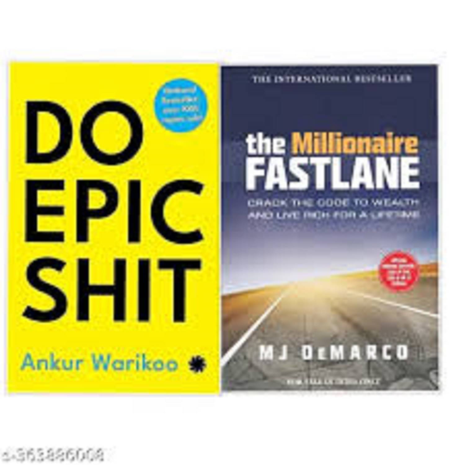Set Of 2 Books - Do Epic Shit +The Millionaire Fastlane - Paperback     			Set Of 2 Books - Do Epic Shit +The Millionaire Fastlane - Paperback