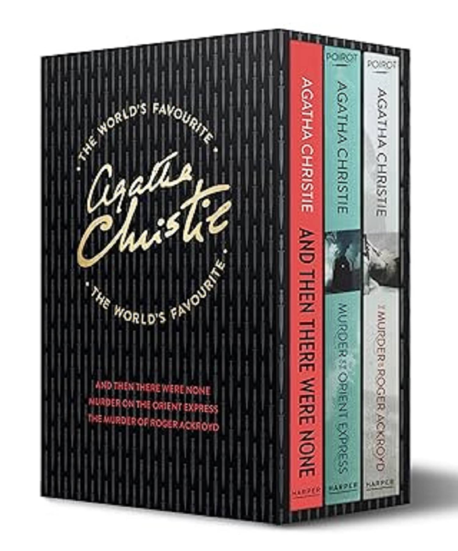 The World's Favourite: And Then There Were None, Murder on the Orient Express, The Murder of Roger Ackroyd Paperback – Box set, 16 March 2016 The World's Favourite: And Then There Were None, Murder on the Orient Express, The Murder of Roger Ackroyd Paperback – Box set, 16 March 2016