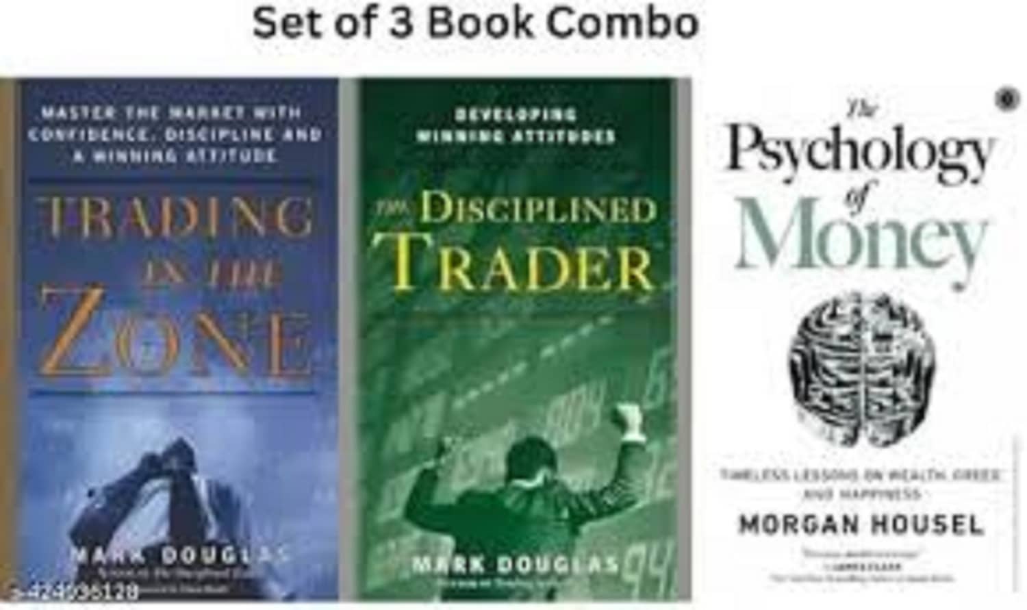 (combo of 3 book )trading Zone ,Discipline Trader and psychology of Moneys (paperback)