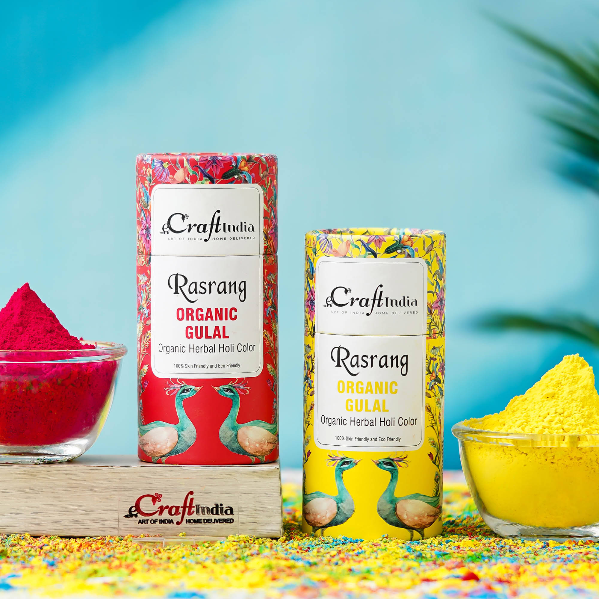 eCraftIndia Multicolor Powder Holi Colour eCraftIndia Multicolor Powder Holi Colour