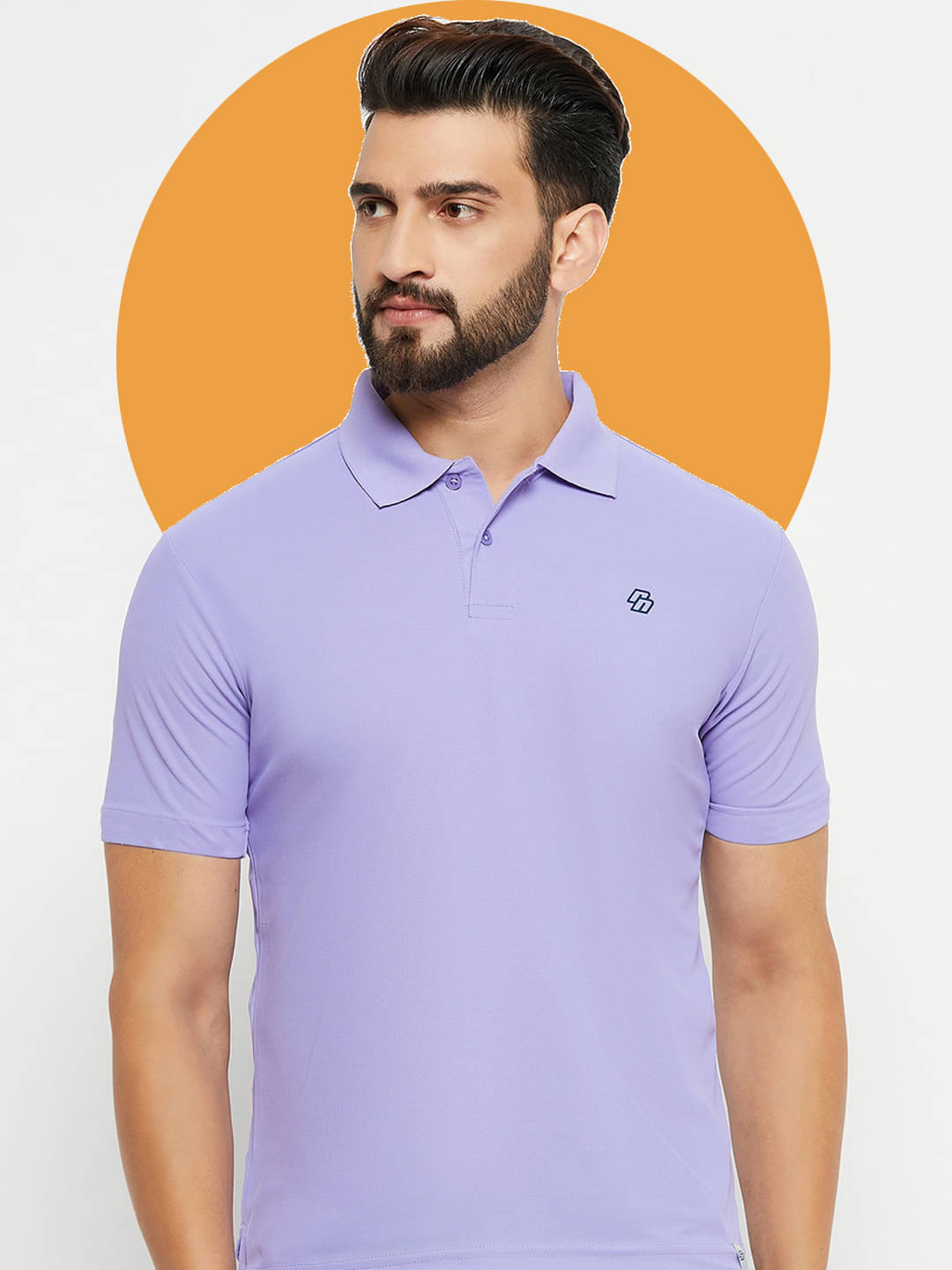 renuovo Pack of 1 Cotton Blend Regular Fit Solid Half Sleeves Men's Polo T Shirt ( Purple ) renuovo Pack of 1 Cotton Blend Regular Fit Solid Half Sleeves Men's Polo T Shirt ( Purple )