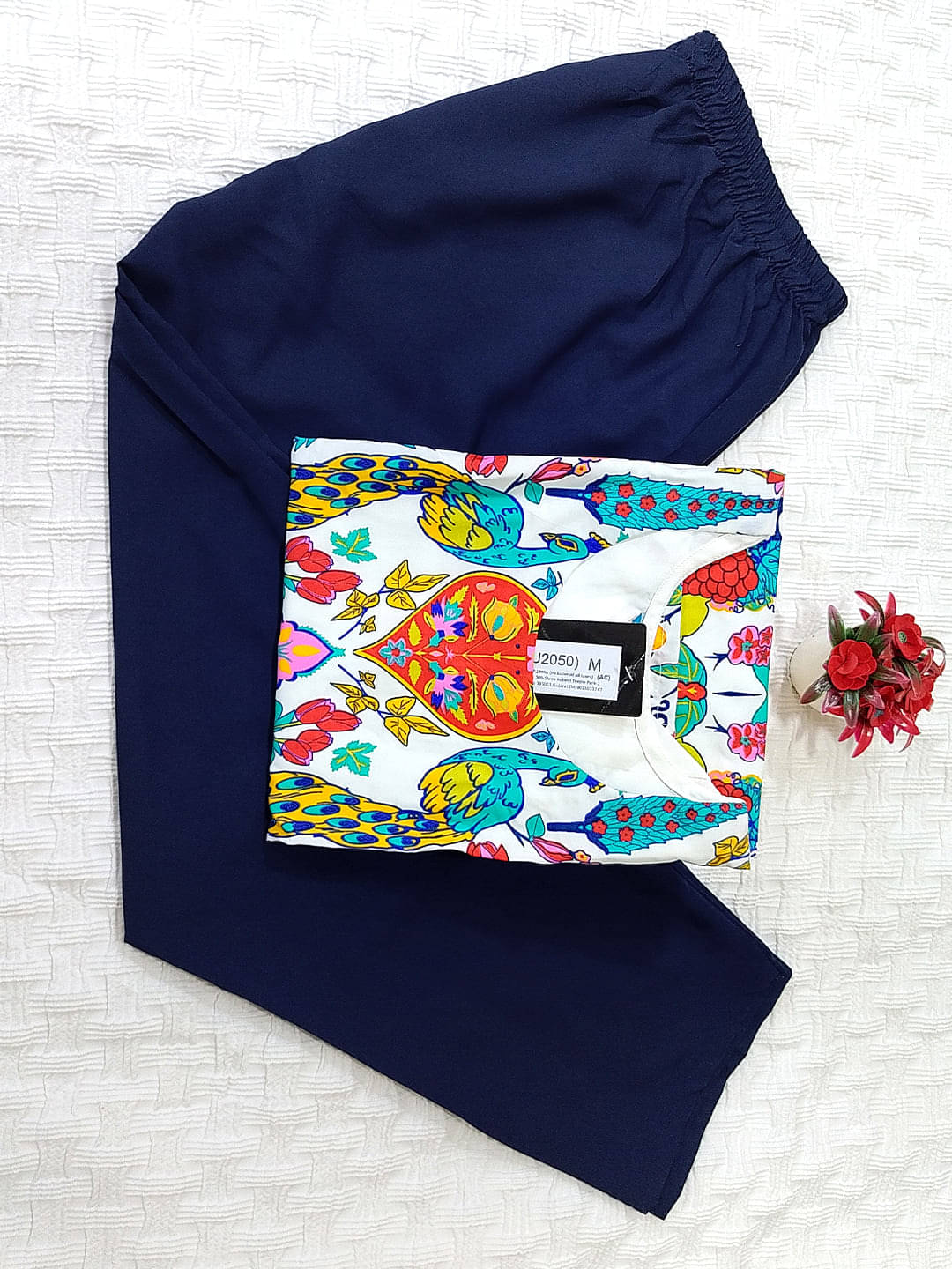 1 Stop Fashion Crepe Printed Kurti With Pants Women's Stitched Salwar Suit - White ( Pack of 1 )     			1 Stop Fashion Crepe Printed Kurti With Pants Women's Stitched Salwar Suit - White ( Pack of 1 )