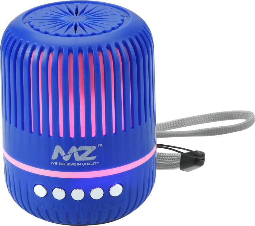     			A Connect Z MZ M4 5 W Bluetooth Speaker Bluetooth V 5.0 with USB Playback Time 2 hrs Blue