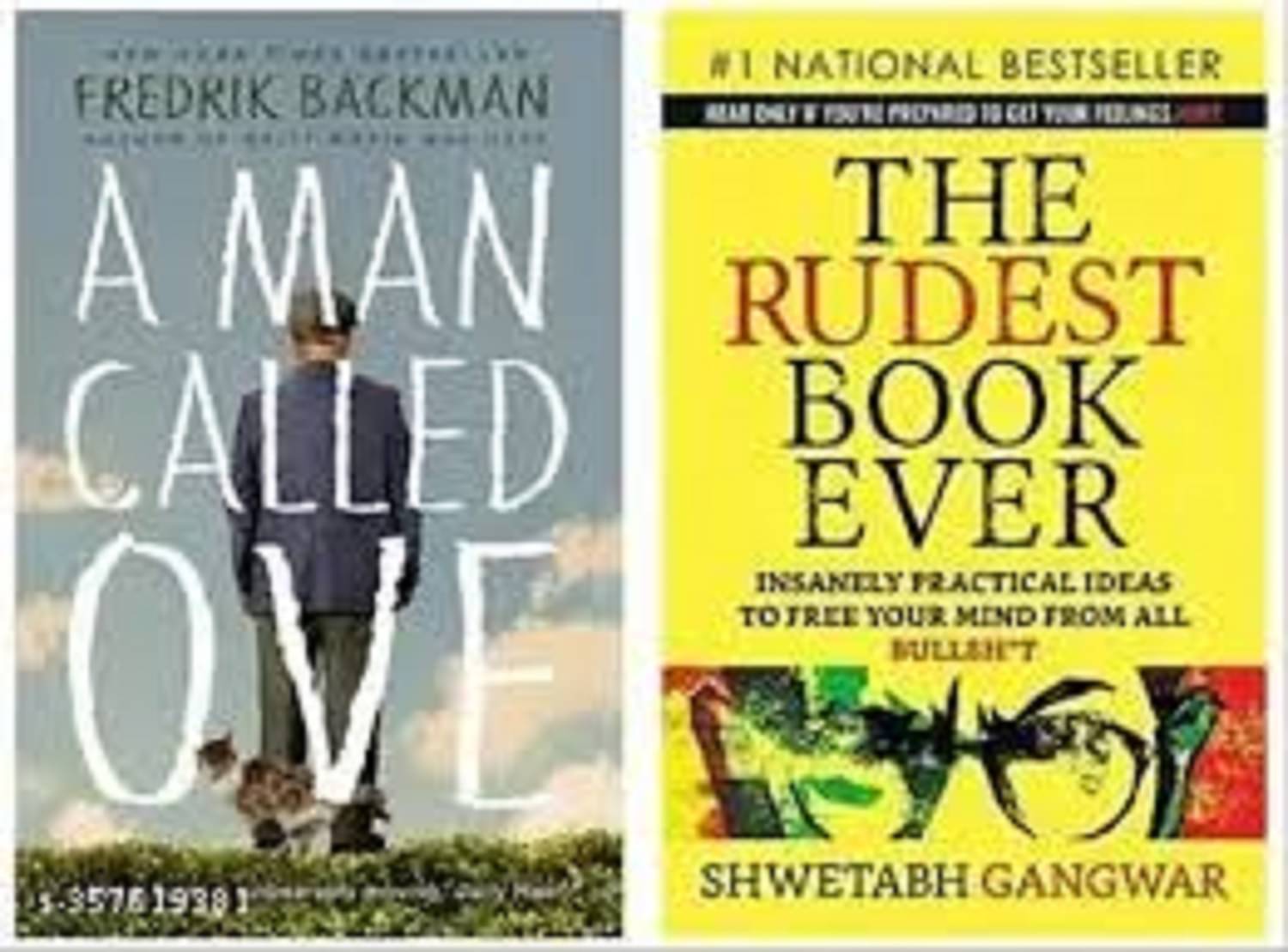     			A Man Called Ove + The Rudest Book (Paperback) By Shwetabh Gangwar