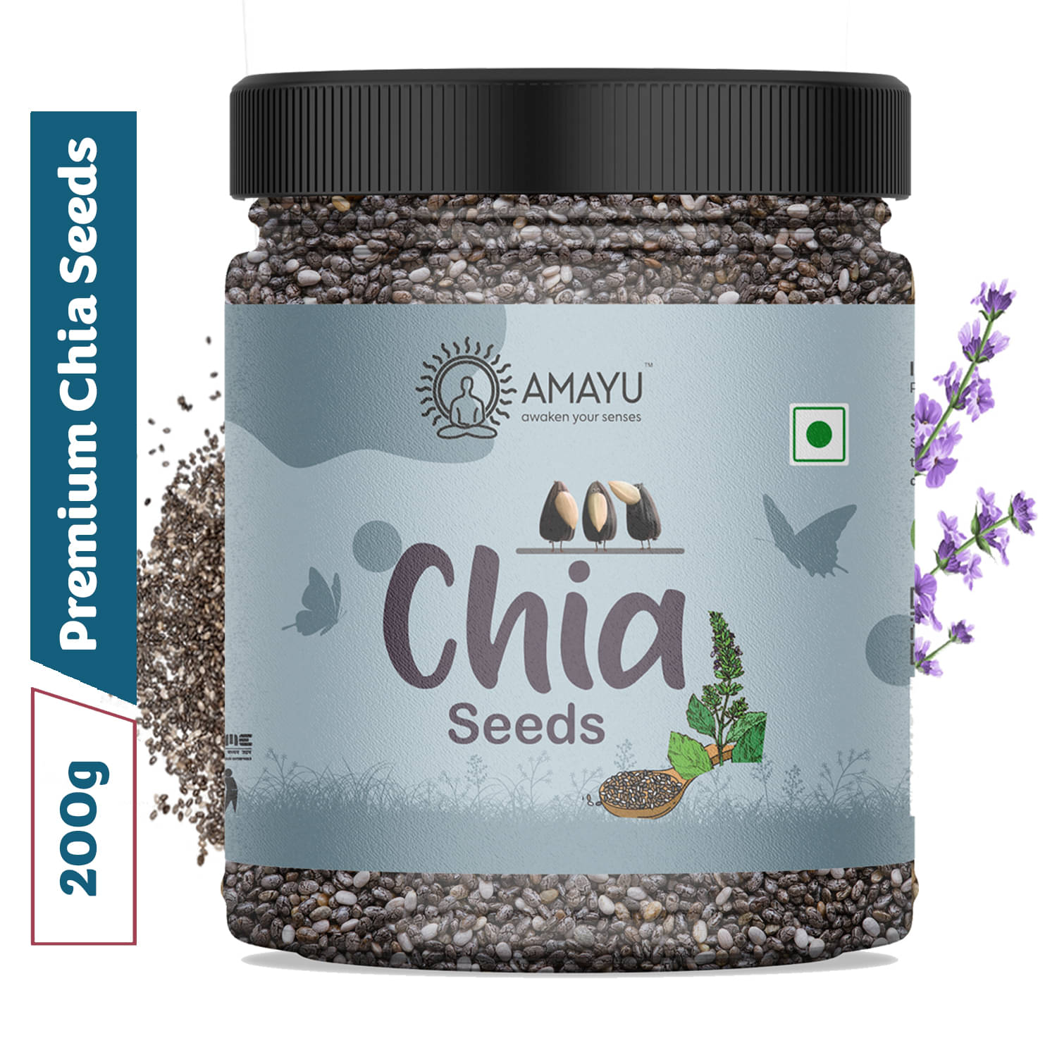    			AMAYU Chia Seeds ( Pack of 1 )