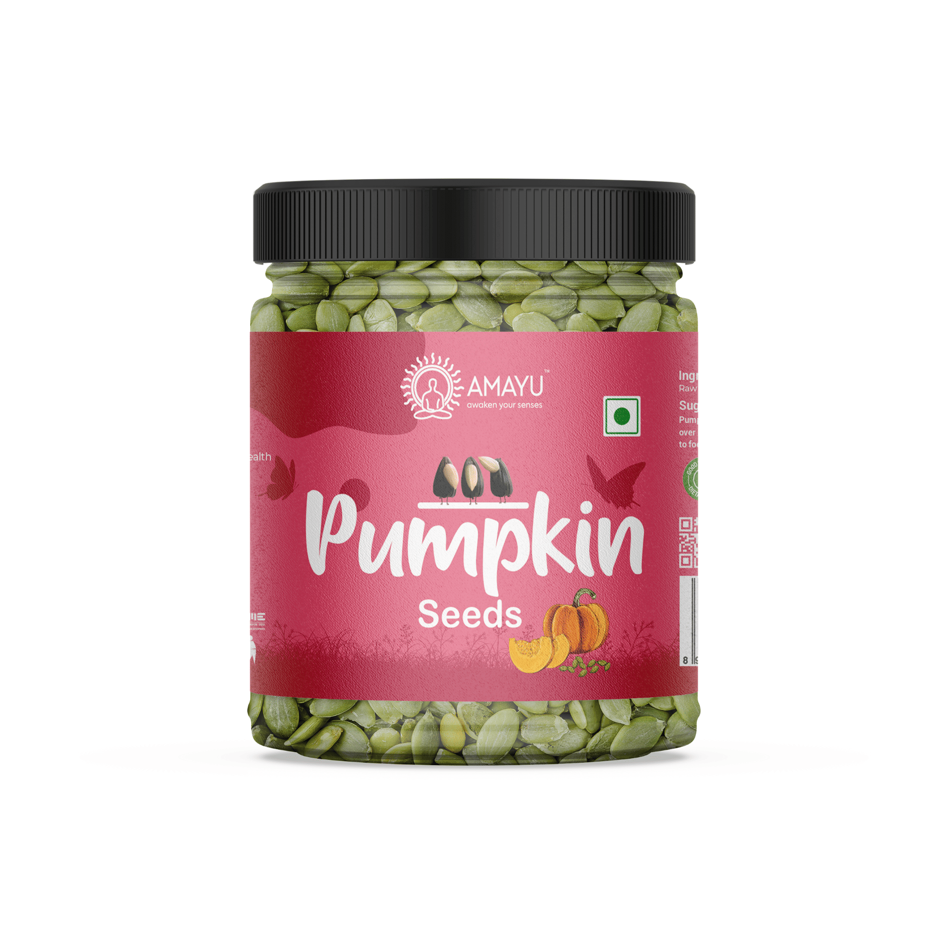AMAYU Pumpkin Seeds ( Pack of 1 ) AMAYU Pumpkin Seeds ( Pack of 1 )