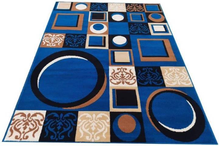     			ANABIA CARPET Blue Others Carpet Geometrical Other Sizes Ft