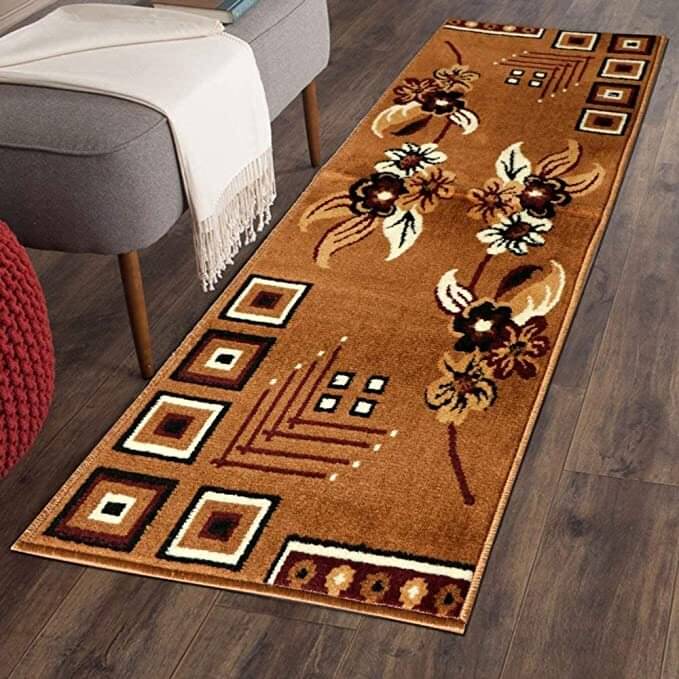     			ANABIA CARPET Brown Others Carpet Floral Other Sizes Ft