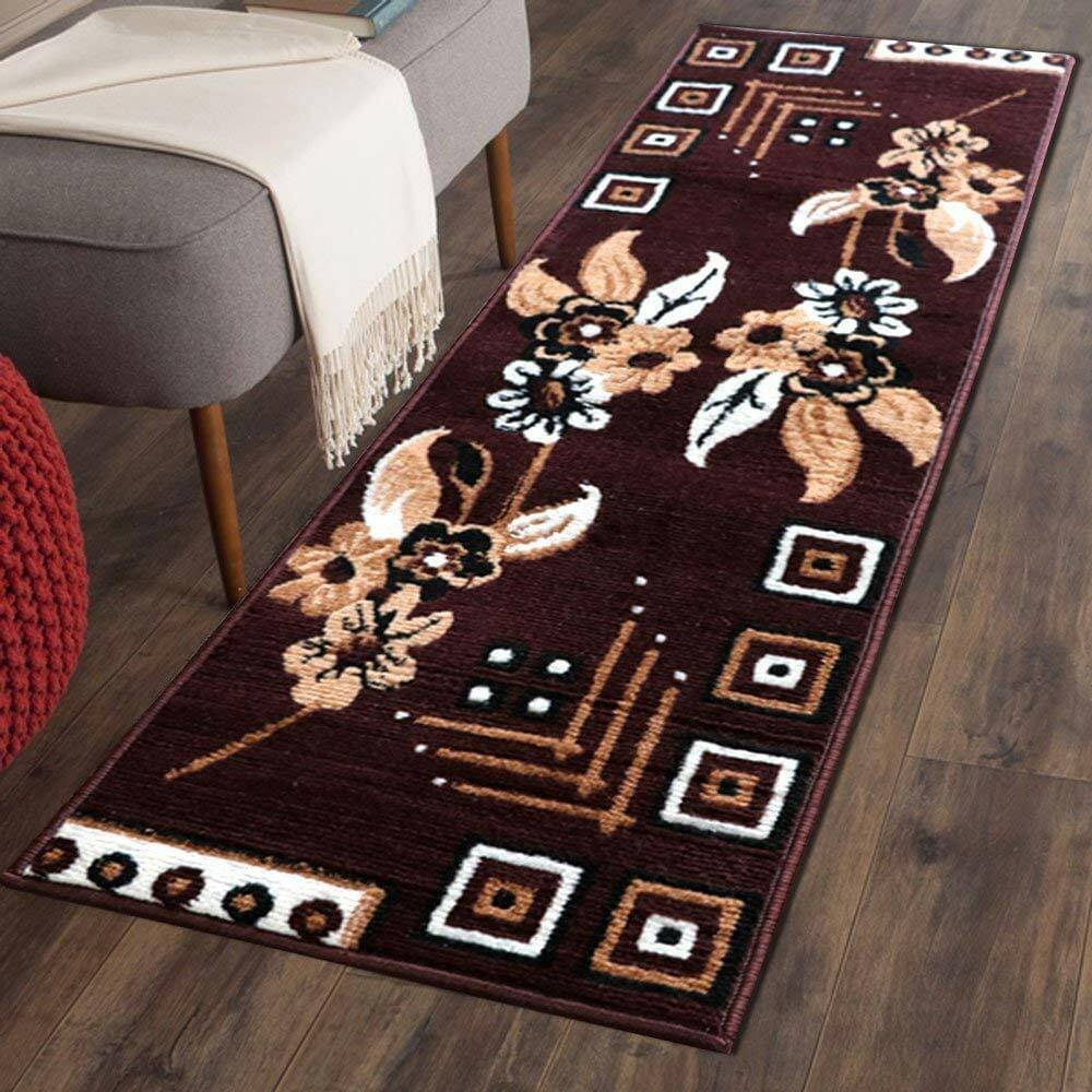     			ANABIA CARPET Brown Others Carpet Floral Other Sizes Ft