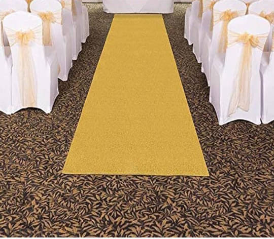     			ANABIA CARPET Gold Others Carpet Plain 3x5 Ft