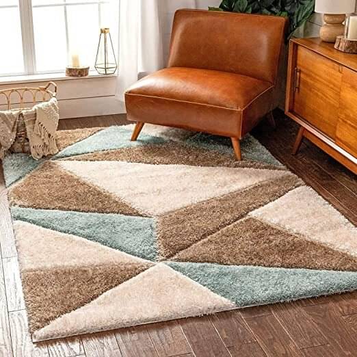     			ANABIA CARPET Multi Polyester Carpet Geometrical Other Sizes Ft
