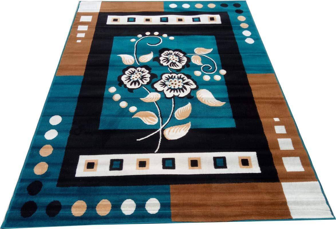     			ANABIA CARPET Multi Silk Carpet Floral Other Sizes Ft