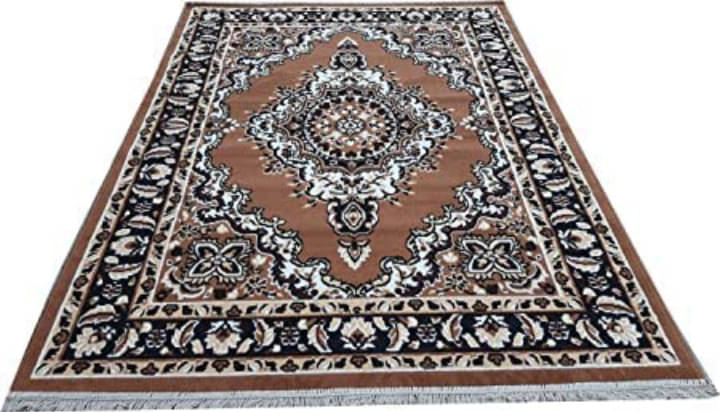     			ANABIA CARPET Multi Silk Carpet Ethnic Other Sizes Ft