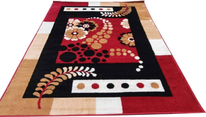     			ANABIA CARPET Multi Silk Carpet Floral Other Sizes Ft