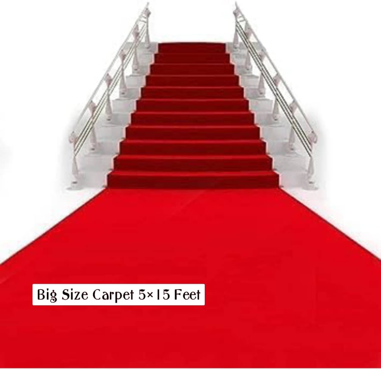     			ANABIA CARPET Red Nylon Carpet Plain Other Sizes Ft
