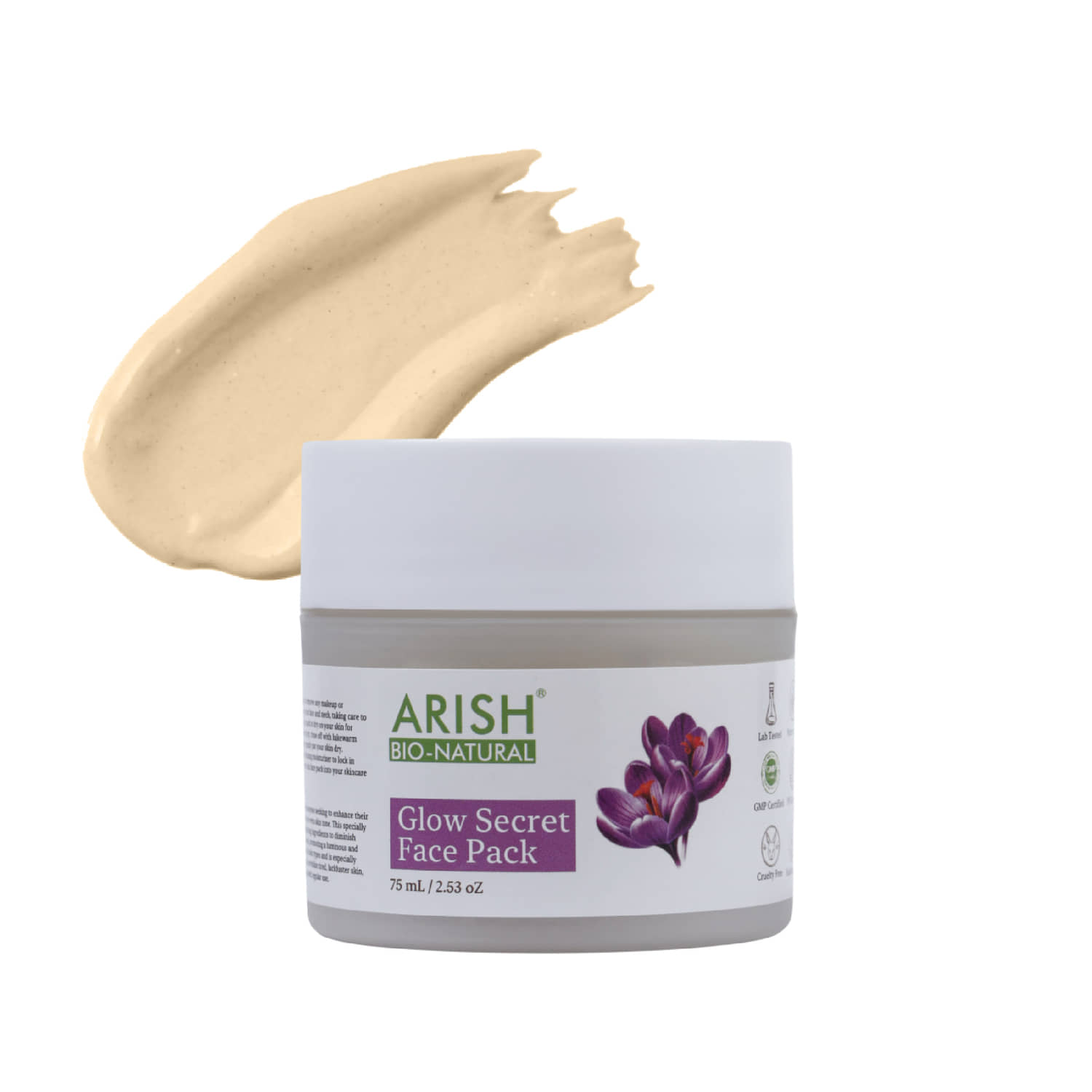 ARISH BIO-NATURAL - Skin Brightening Pack for All Skin Type ( Pack of 1 )