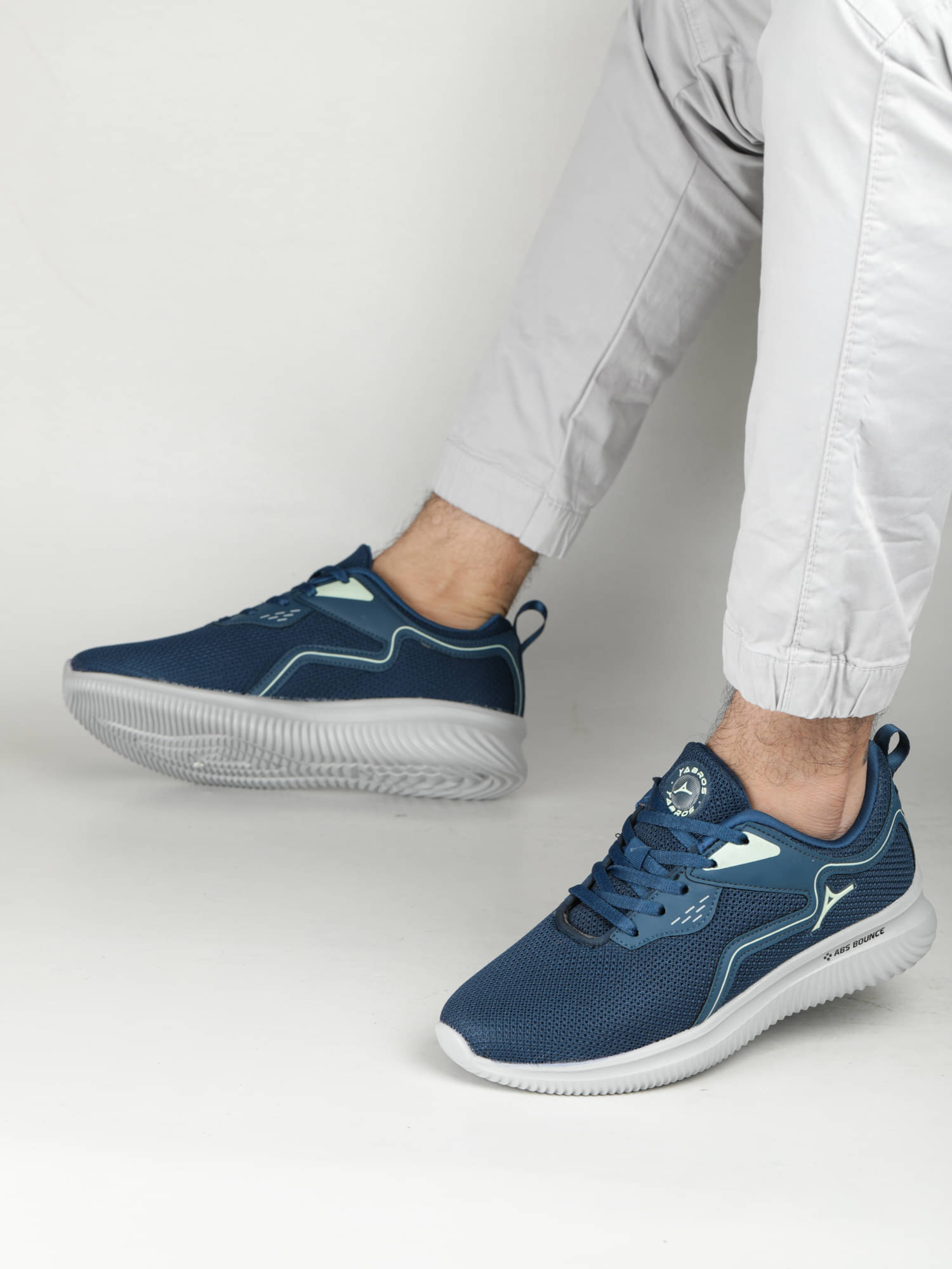 Abros JORAH Teal Men's Sports Running Shoes Abros JORAH Teal Men's Sports Running Shoes