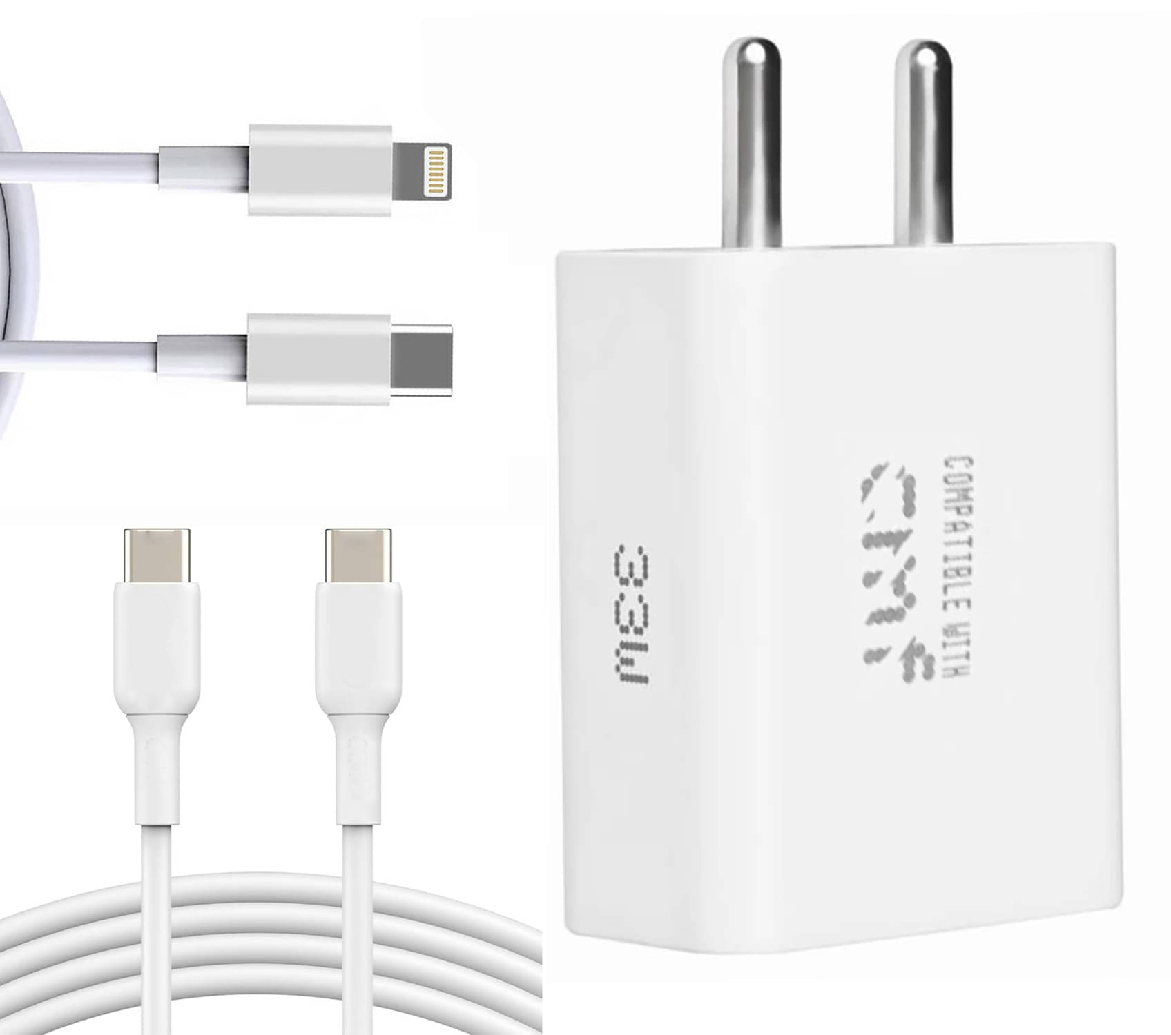     			Avista 2 in 1 Cable 3.1A Wall Charger