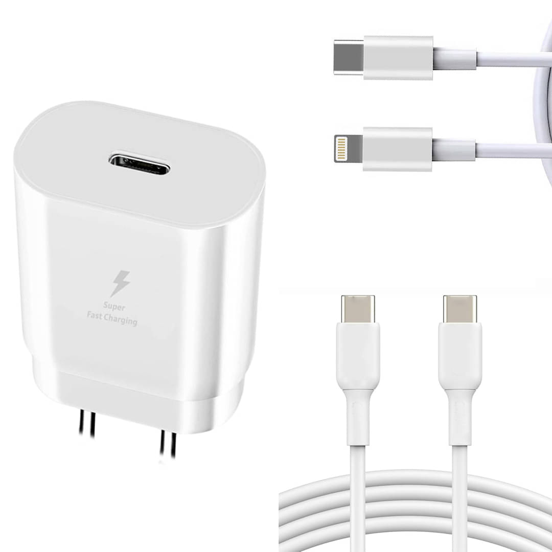     			Avista 2 in 1 Cable 6A Wall Charger