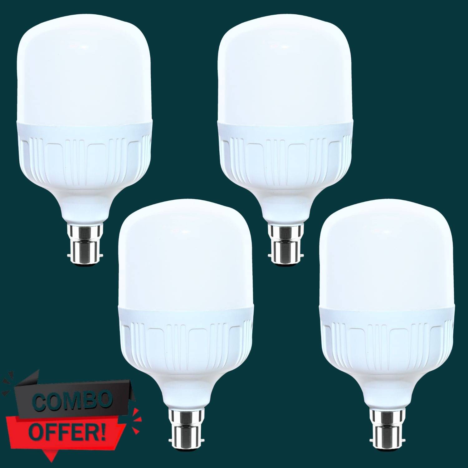     			Brite 20W Cool Day Light LED Bulb ( Pack of 4 )