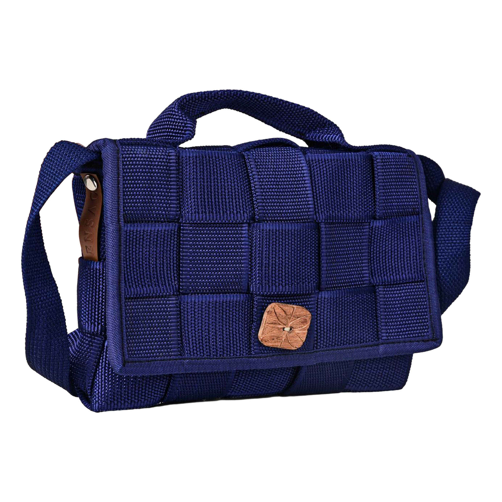     			ENSAC Sling Bag Polyster Set of 1 ( Blue )