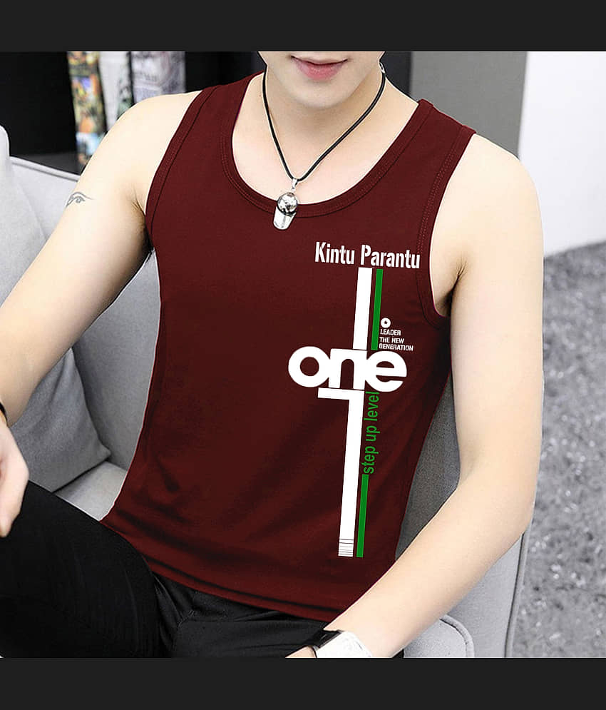 Kintu Parantu Pack of 1 Polyester Basic Vest For Men ( Multicolor13 ) - Nightwear & Loungewear | Buy online on ZillyBuy