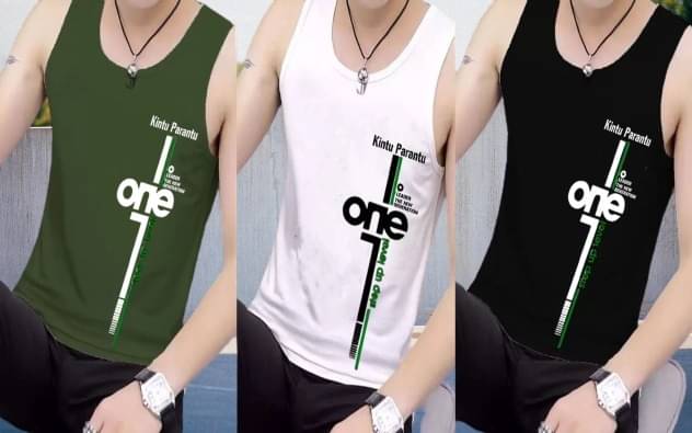 Kintu Parantu Pack of 3 Polyester Basic Vest For Men ( Multicolor5 ) Kintu Parantu Pack of 3 Polyester Basic Vest For Men ( Multicolor5 )