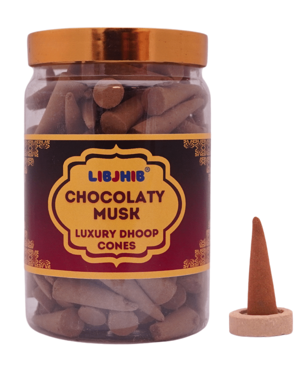 Libjhib Incense Dhoop Cone Chocolate Musk 200 gm ( Pack of 1 ) Libjhib Incense Dhoop Cone Chocolate Musk 200 gm ( Pack of 1 )