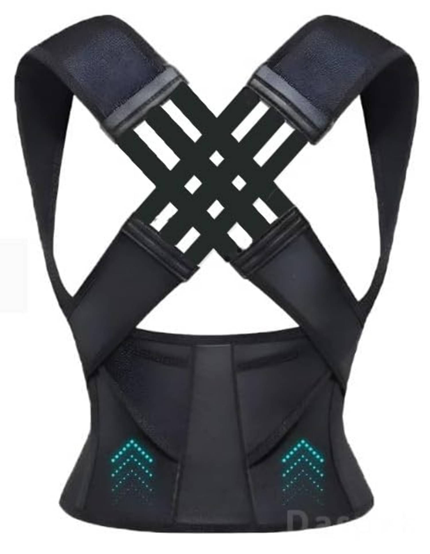     			Musclefit Adjustable Posture Corrector for Men and Women, Back Support Brace for Improved Posture, Pain Relief (Universal Size)