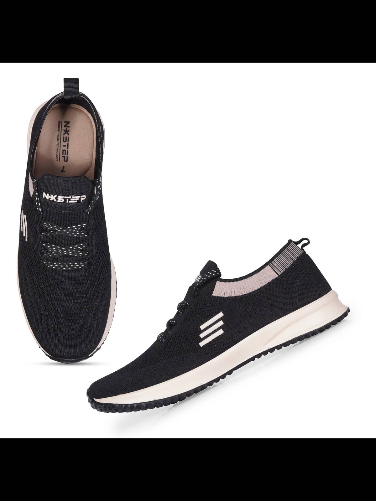     			NXSTEP Black,Blue,Gray Women's Sneakers