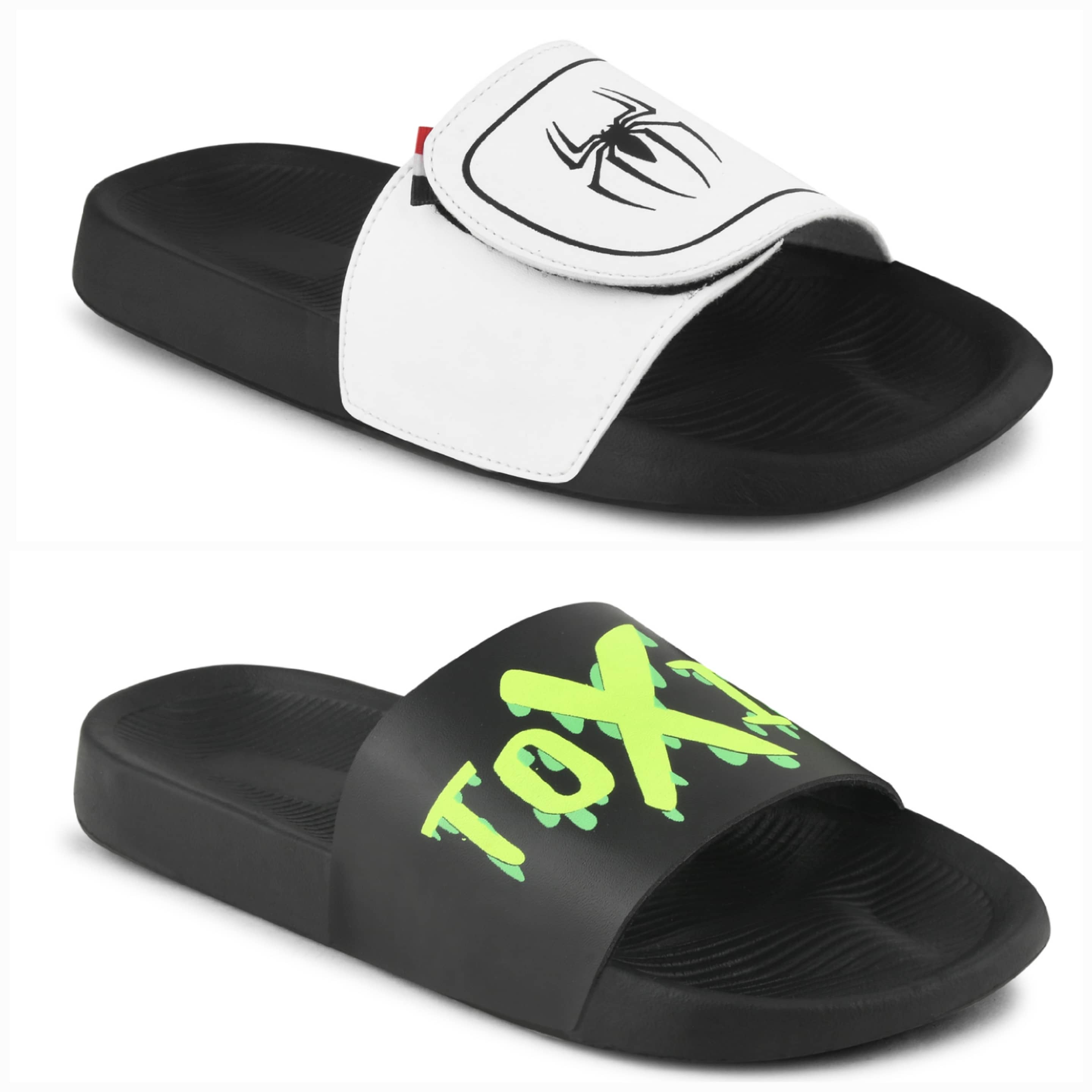 PERY PAO Multi Color Men's Combo Slipper