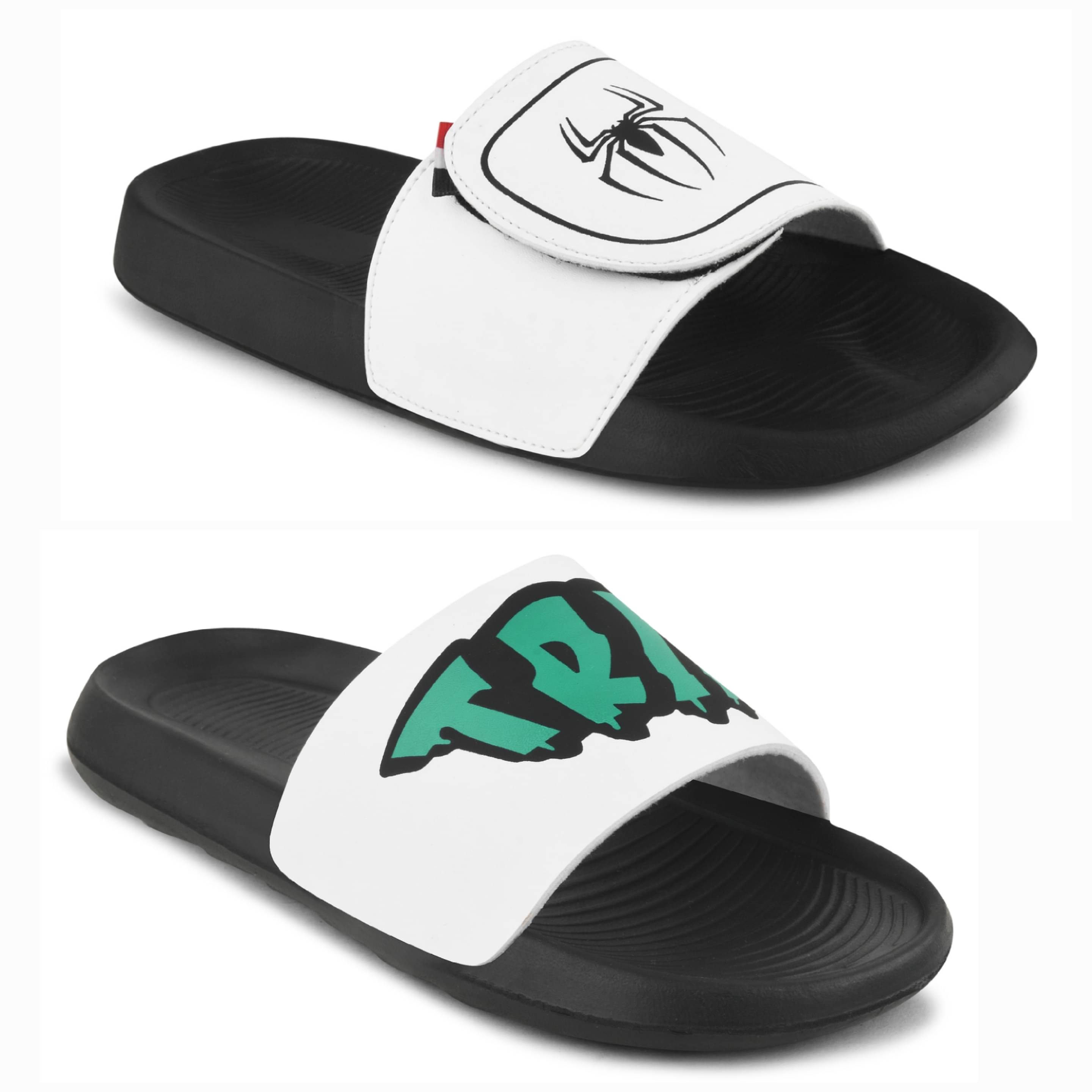     			PERY PAO Multi Color Men's Combo Slipper