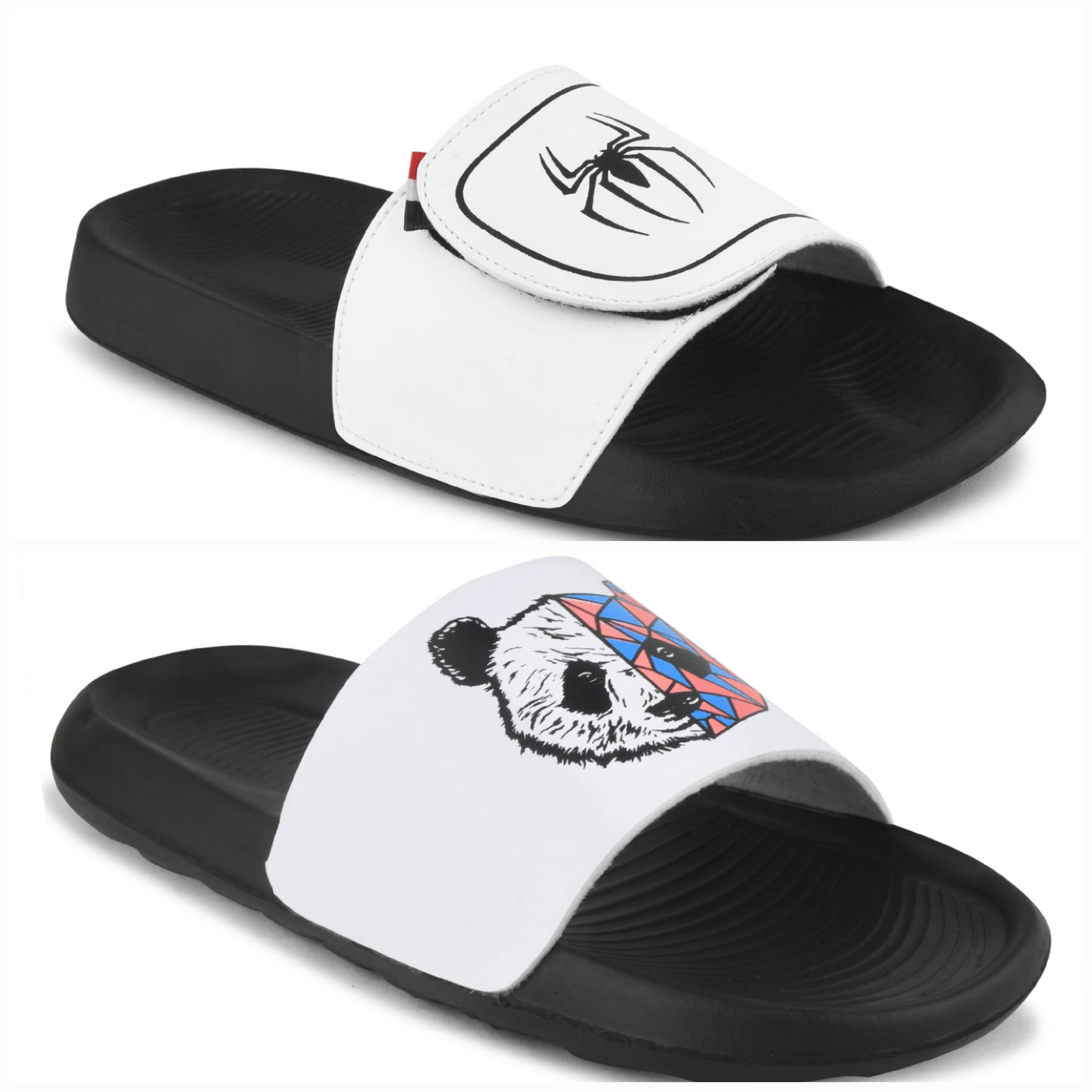     			PERY PAO Multi Color Men's Combo Slipper