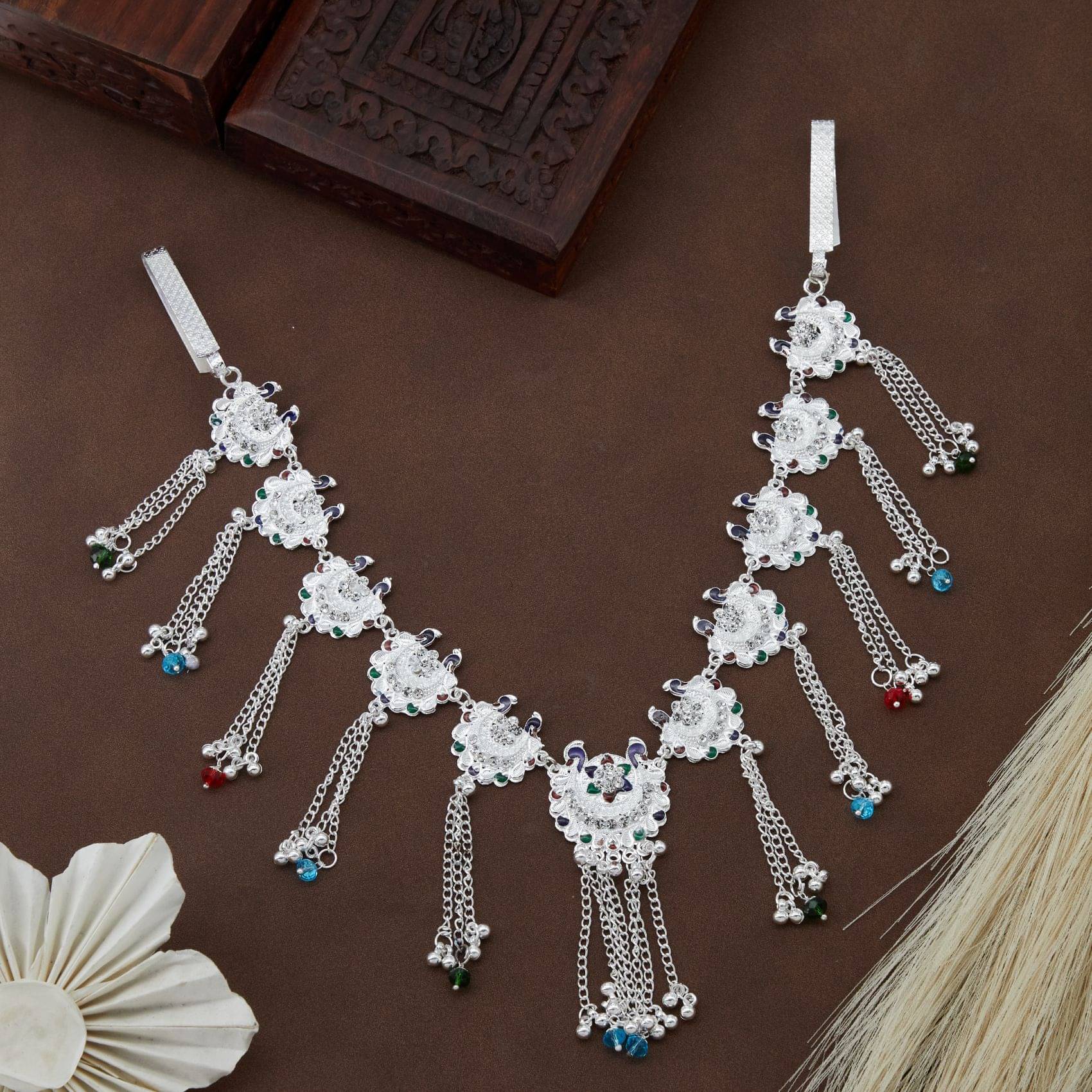     			Pamadhya Silver Kamarband ( Pack of 1 )