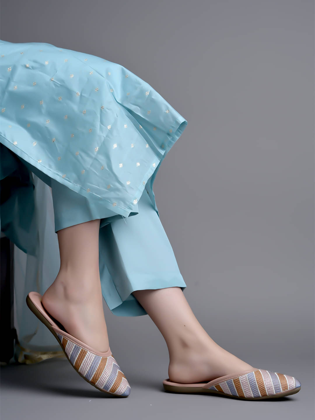     			Shoetopia Peach Women's Flats