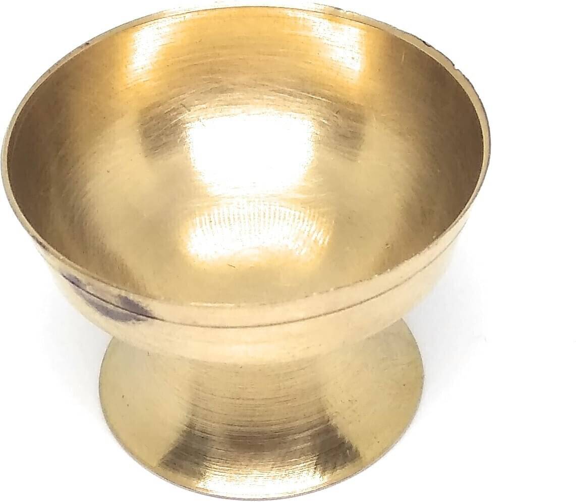     			T-KA108 Brass Akhand Diya ( 3.5 inches )