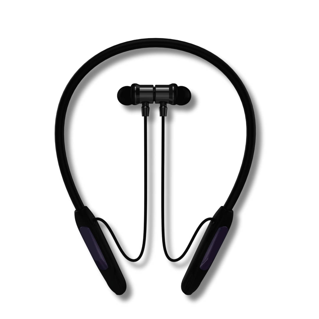 TecSox Jazz Pro Bluetooth Neckband | 30H Playtime | Deep Bass | Black TecSox Jazz Pro Bluetooth Neckband | 30H Playtime | Deep Bass | Black