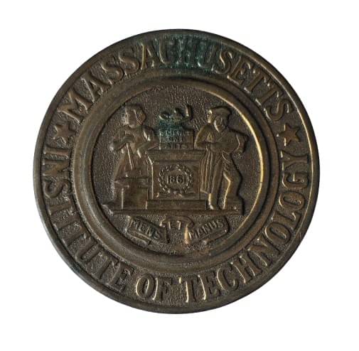     			Very Rare Institute of Technology Massachusetts 1861 Year Medolian Token