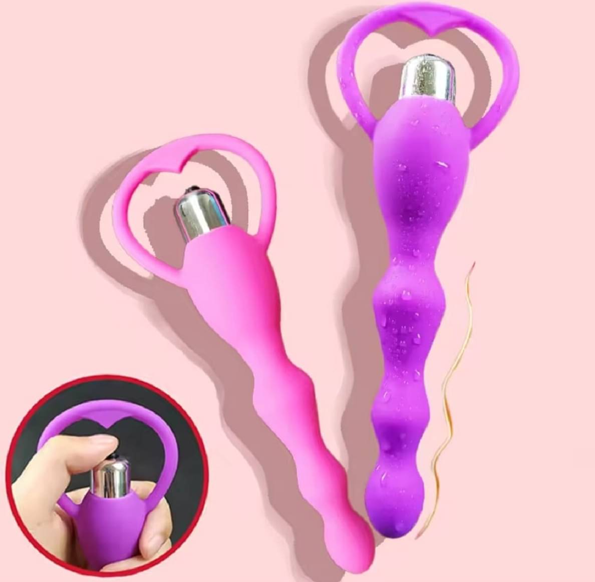     			Vibrations Powerful Beads Portable Manual Massager