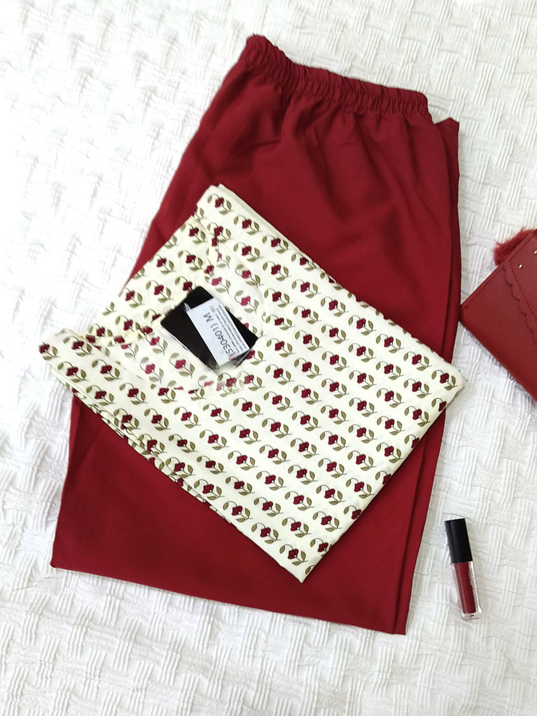 Ethnicbasket Pack of 1 Crepe Printed Straight Women's Kurti - ( Off White )     			Ethnicbasket Pack of 1 Crepe Printed Straight Women's Kurti - ( Off White )