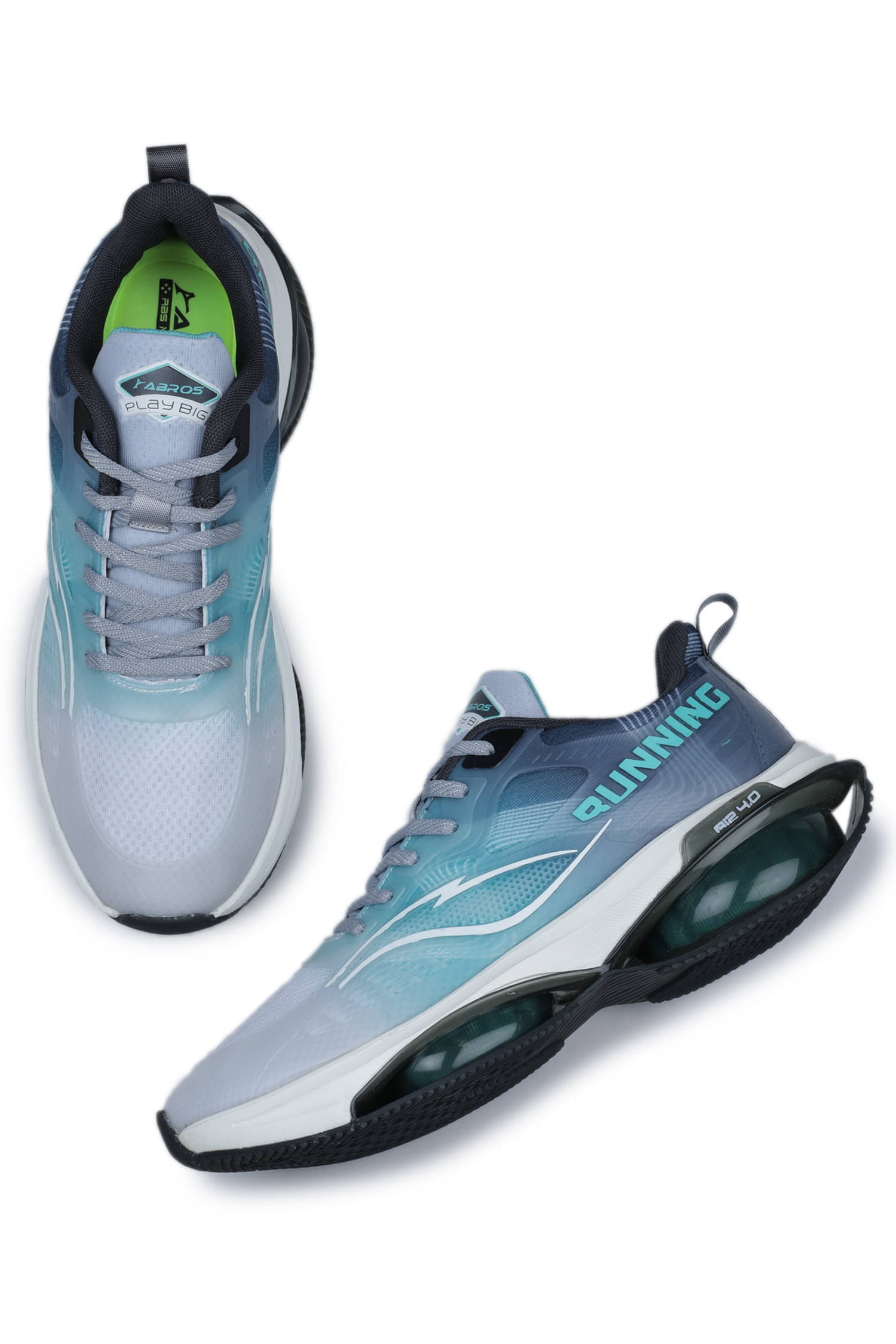     			Abros VALOR Dark Grey Men's Sports Running Shoes