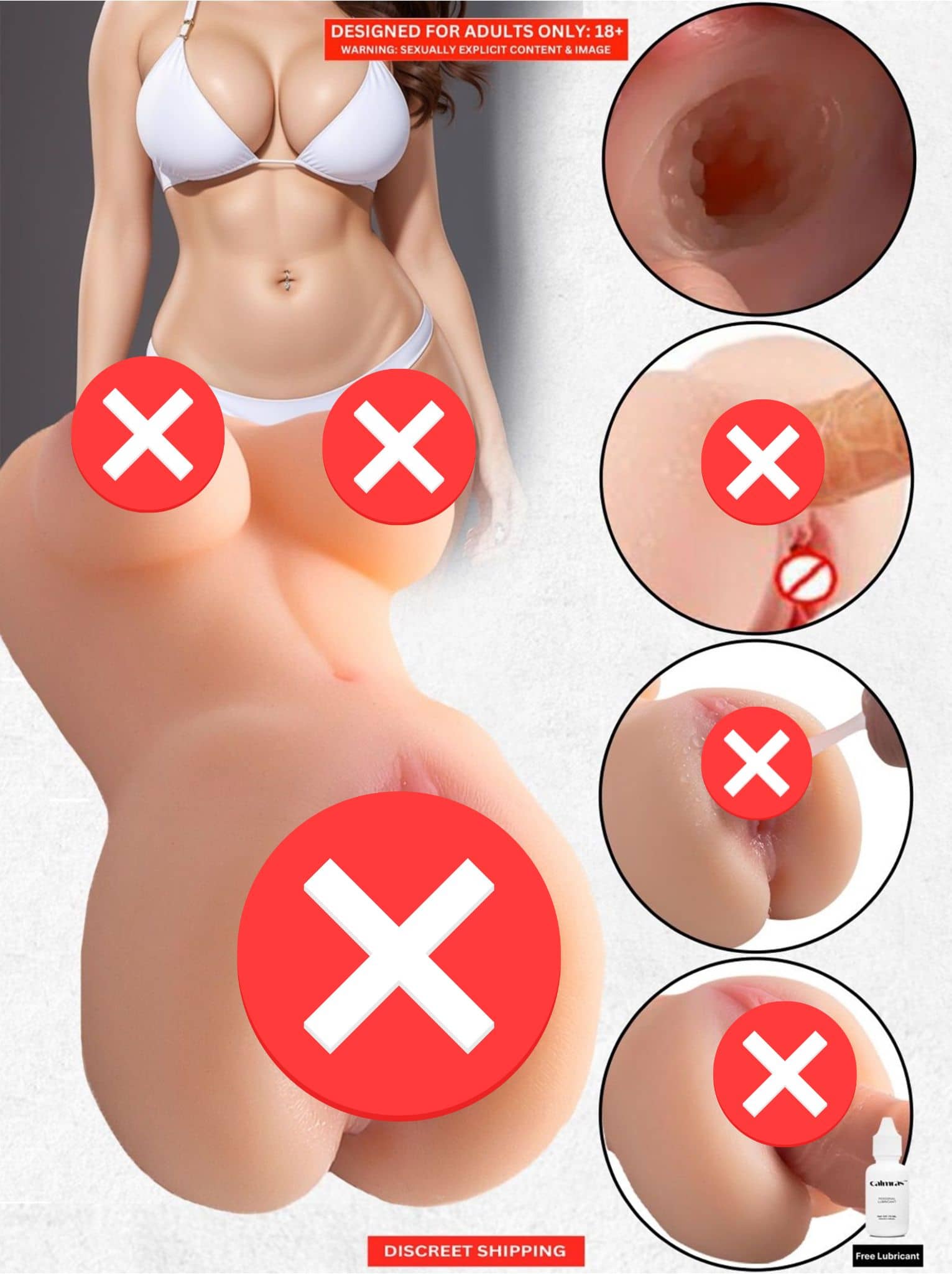 CPASSION LADY WITH DOGGY STYLE DOLL  SILICONE MALE MASTURBATOR Passion Lady Low Price Silicone Doll
