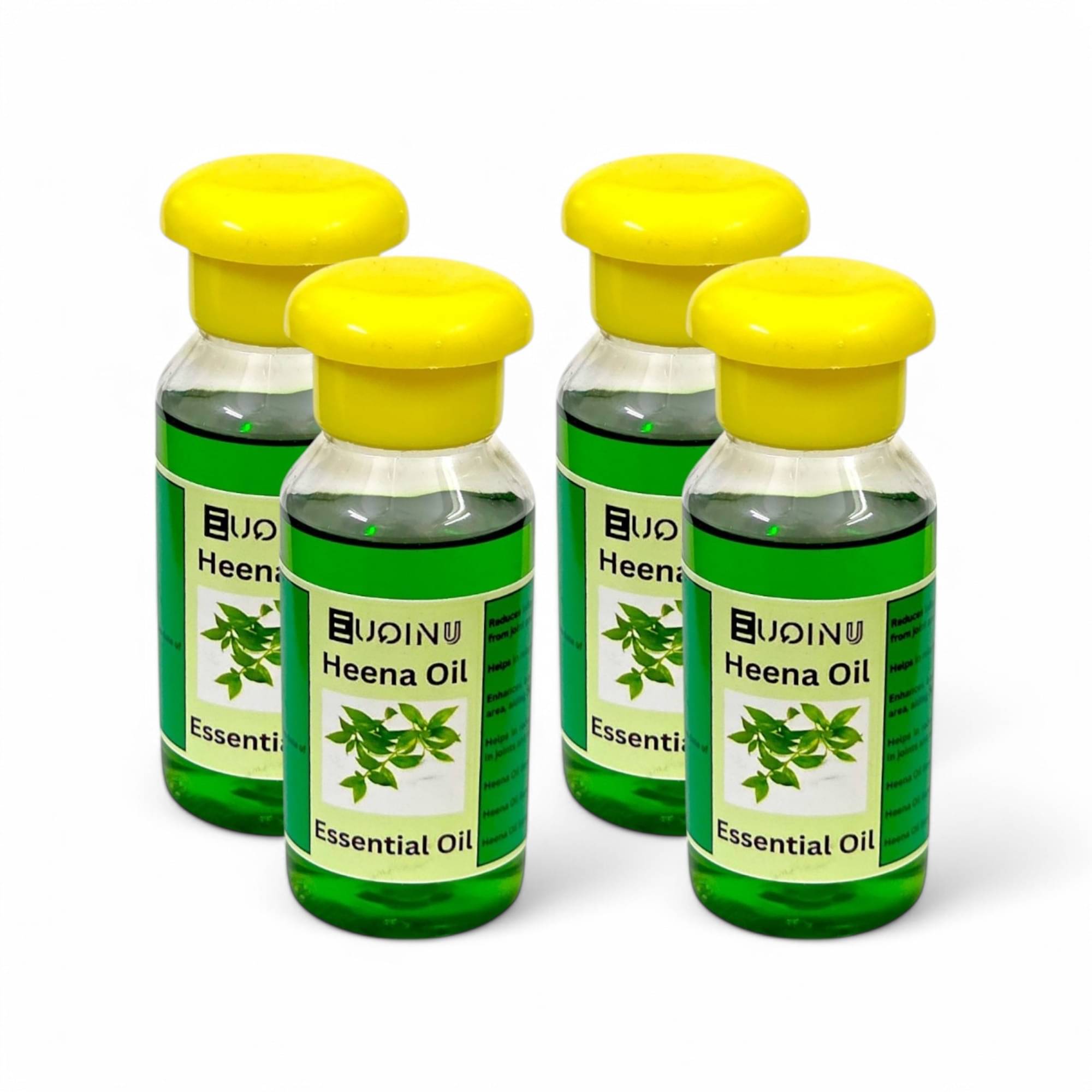     			Euqinu Tea Tree Essential Oil 60 mL ( Pack of 4 )