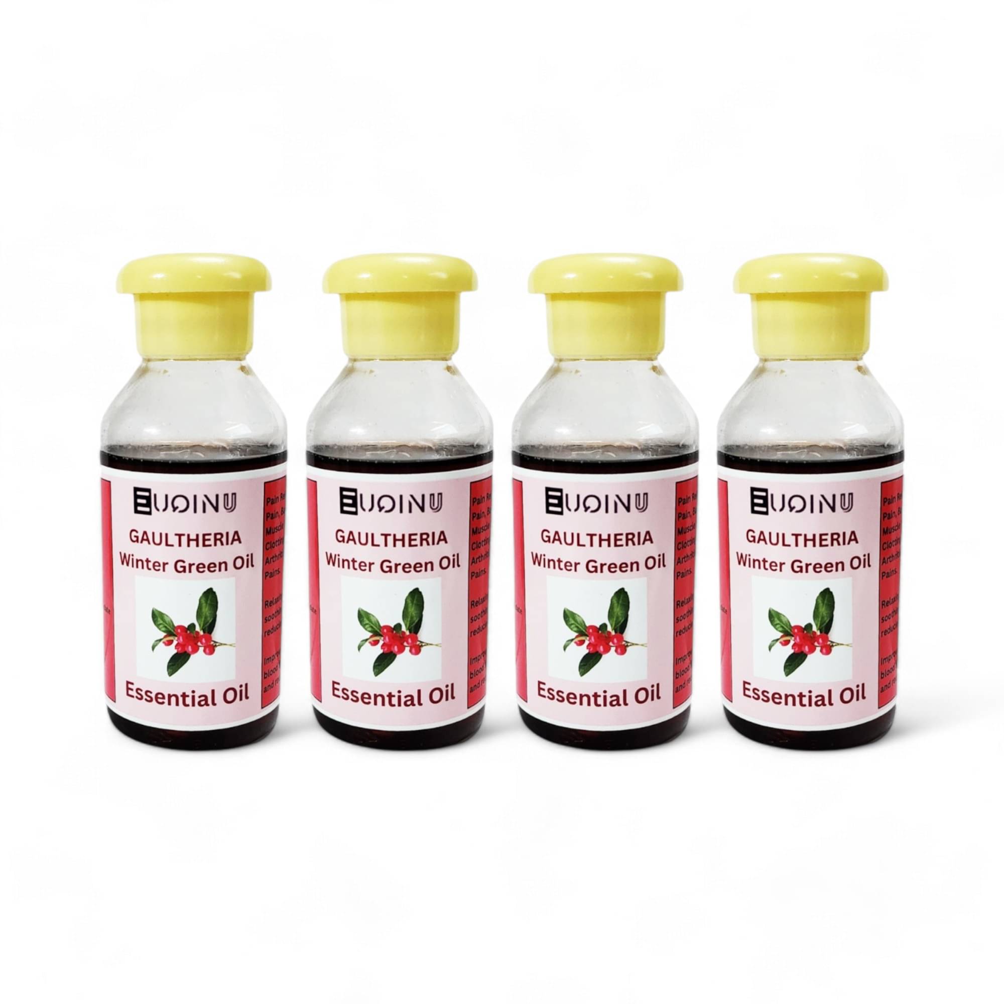 Euqinu Wintergreen Essential Oil 100 mL ( Pack of 4 ) Euqinu Wintergreen Essential Oil 100 mL ( Pack of 4 )