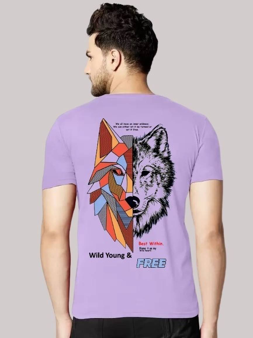 Kintu Parantu Polyester Regular Fit Printed Half Sleeves Men's Round T-Shirt - Multicolor11 ( Pack of 1 ) Kintu Parantu Polyester Regular Fit Printed Half Sleeves Men's Round T-Shirt - Multicolor11 ( Pack of 1 )