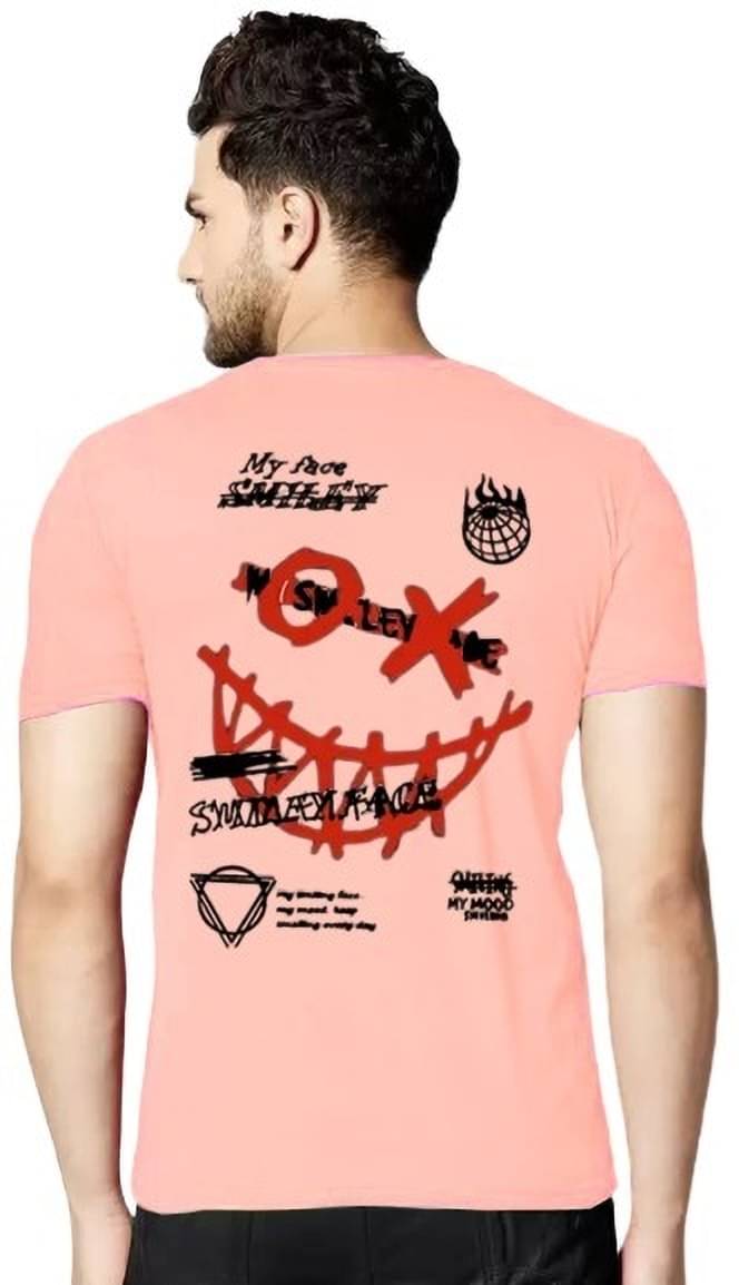 Lecowar Polyester Regular Fit Printed Half Sleeves Men's Round T-Shirt - Multicolor13 ( Pack of 1 ) Lecowar Polyester Regular Fit Printed Half Sleeves Men's Round T-Shirt - Multicolor13 ( Pack of 1 )