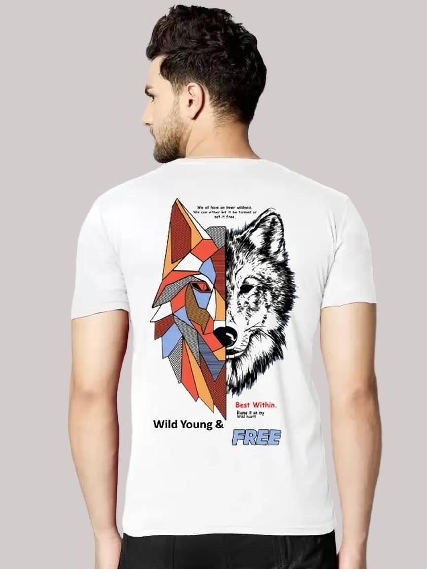Lecowar Polyester Regular Fit Printed Half Sleeves Men's Round T-Shirt - Multicolor15 ( Pack of 1 ) Lecowar Polyester Regular Fit Printed Half Sleeves Men's Round T-Shirt - Multicolor15 ( Pack of 1 )