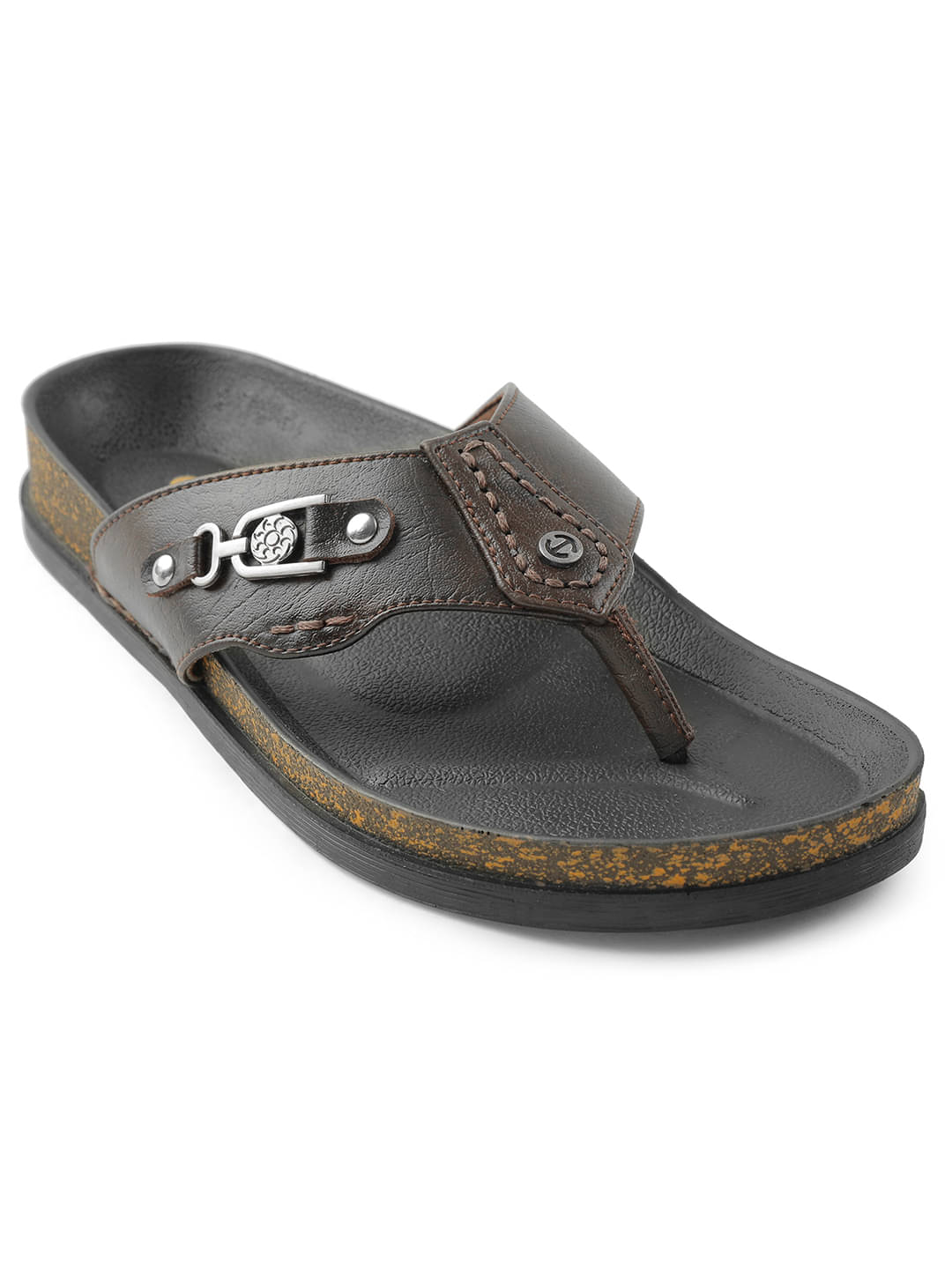     			Liberty Brown Men's Thong Flip Flop