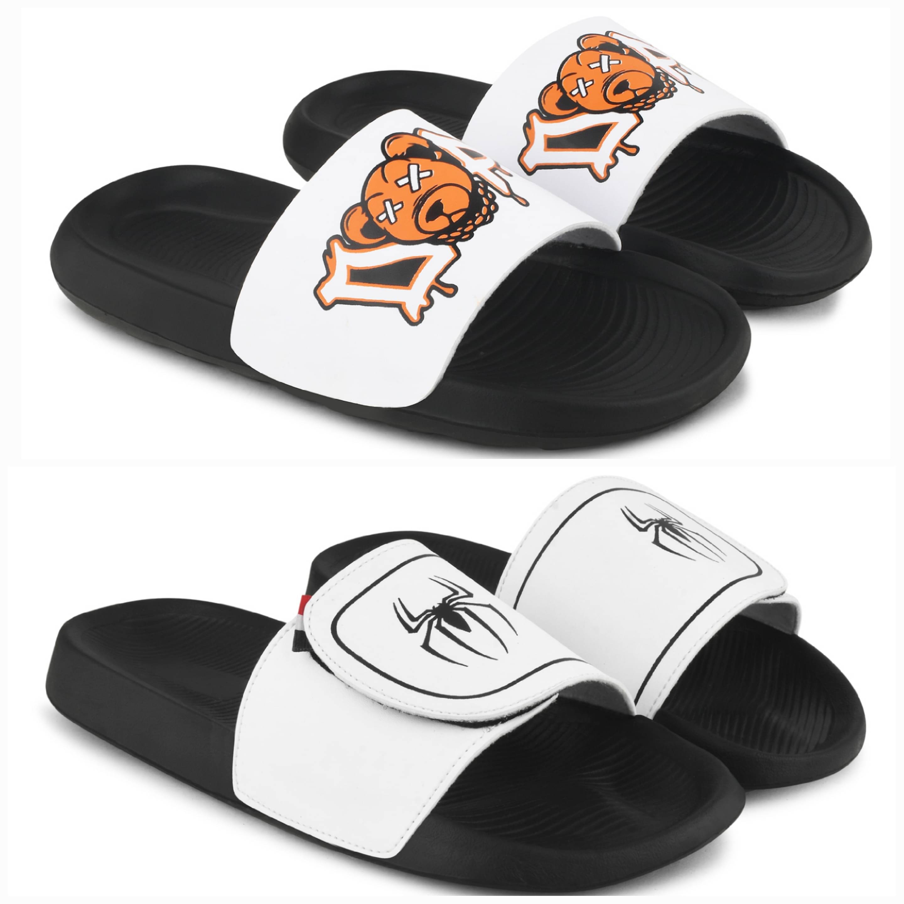     			PERY PAO Multi Color Men's Combo Slipper